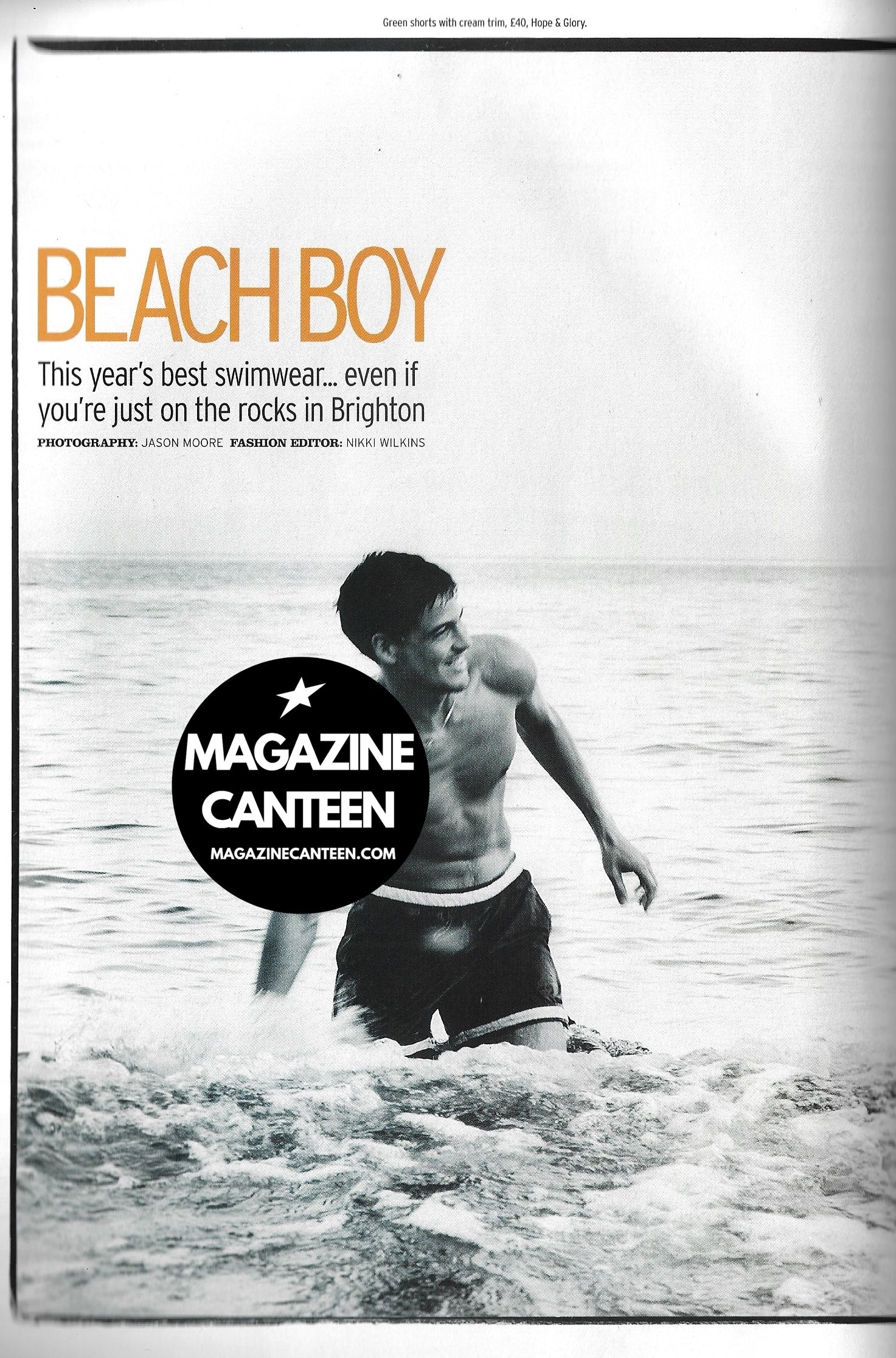 male model Magazine - Ruben Quesada BEACH BOY