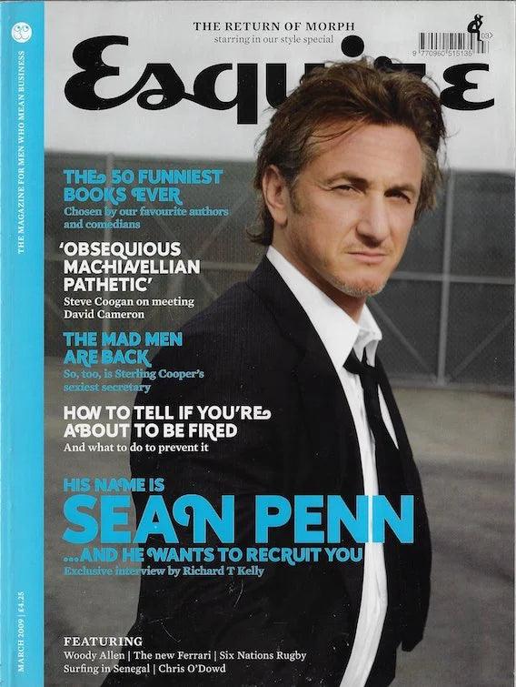 Esquire Magazine - SEAN PENN Steve Coogan