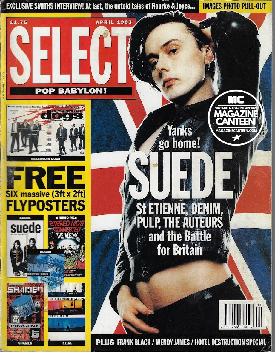 Suede Britpop PJ Harvey Wendy James The Smiths & Cure Dave Gahan SELECT MAGAZINE