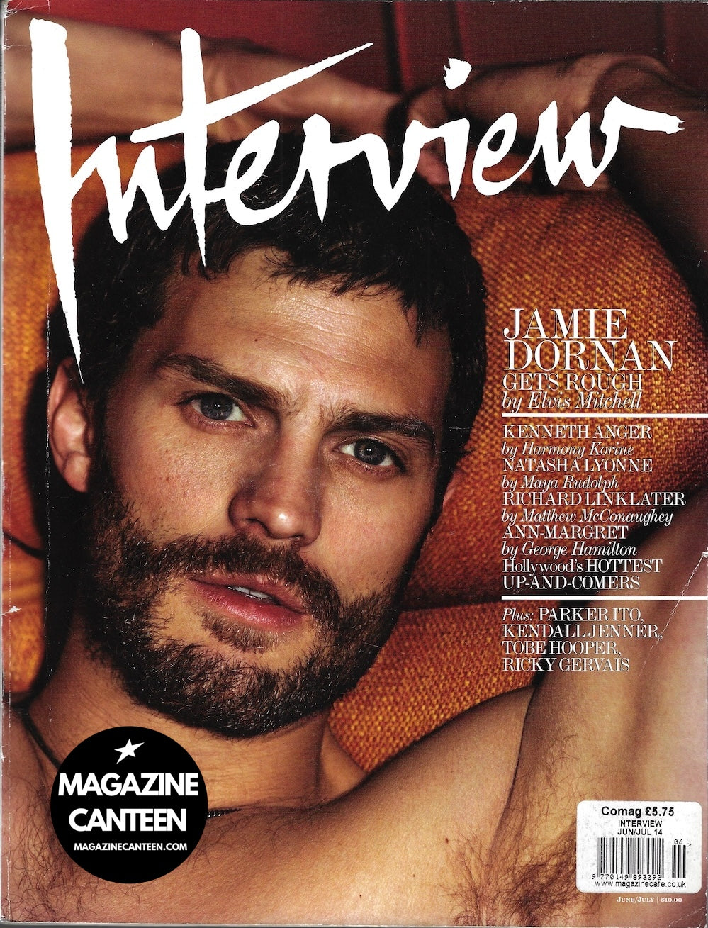 rare 2014 Interview Magazine - Jamie Dornan