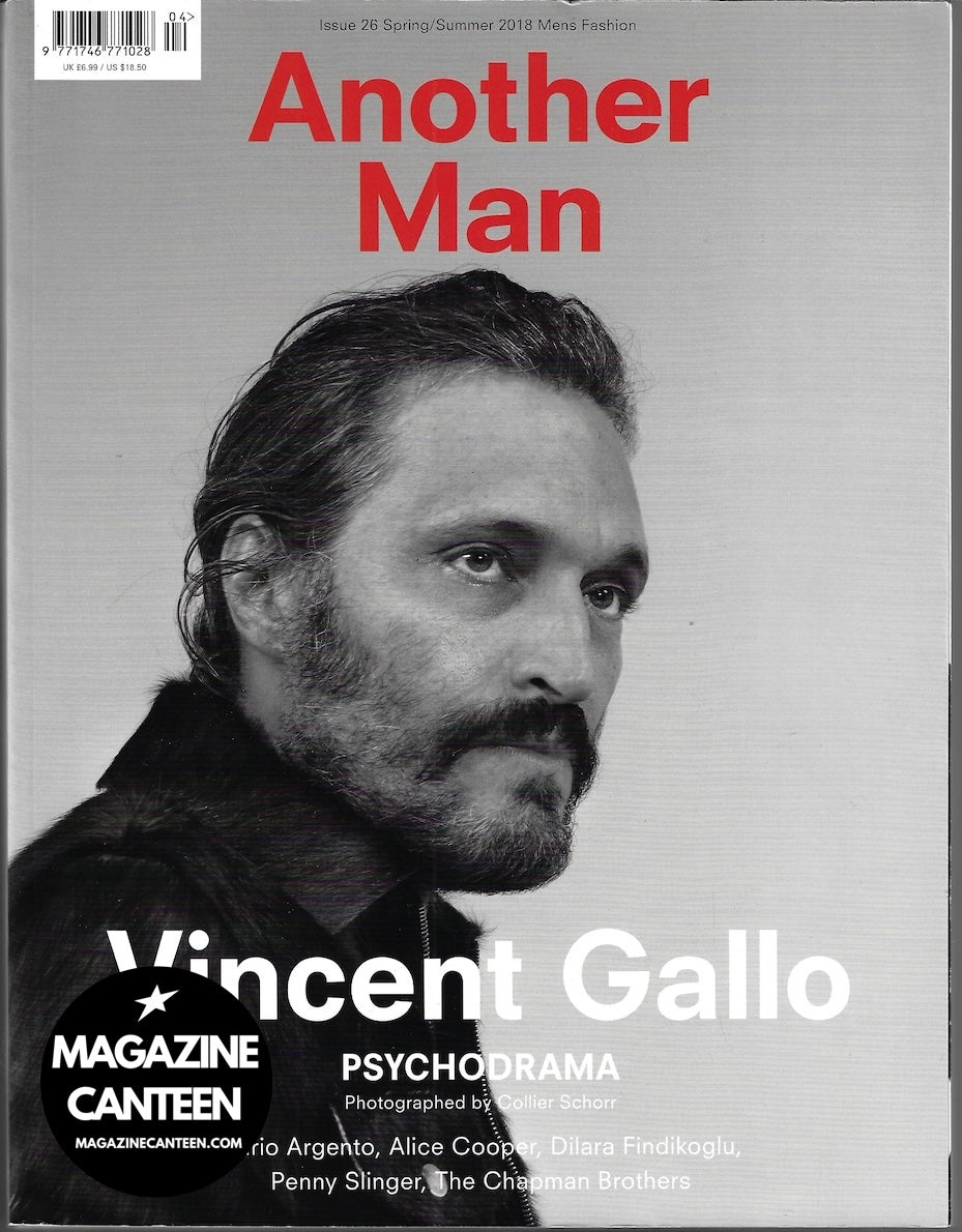 AnOther Man Magazine 26 - VINCENT GALLO Psychodrama