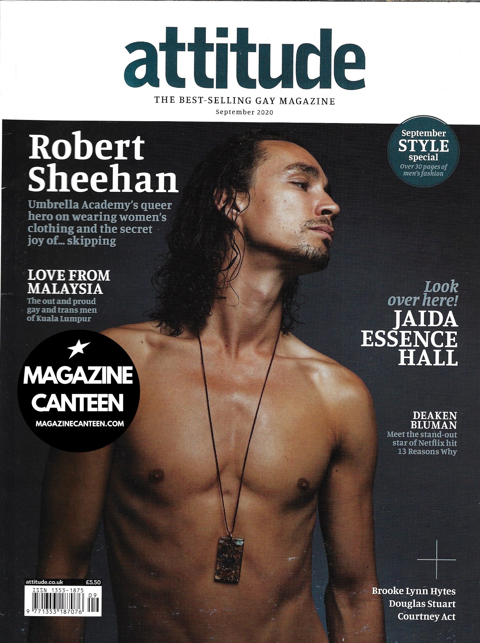 Attitude Magazine 326 - Robert Sheehan 2020