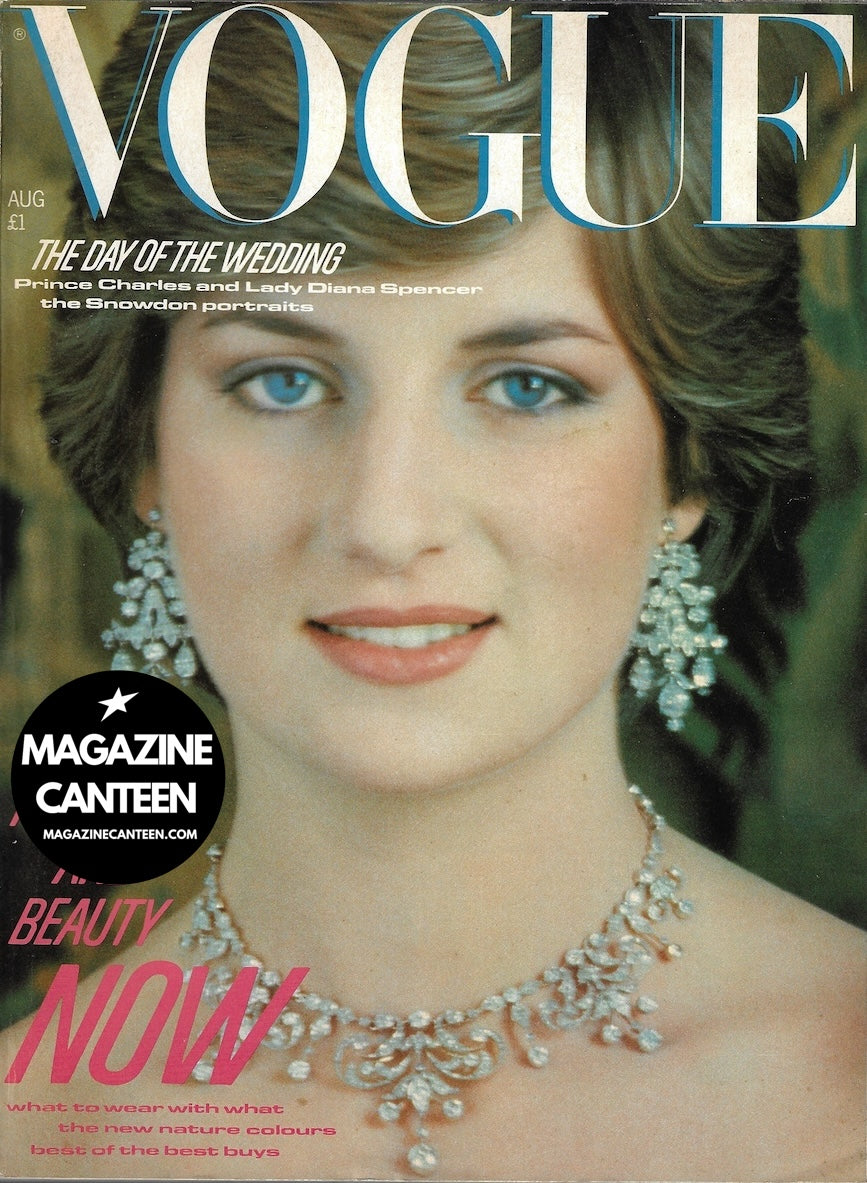 Lady Princess Diana Spencer SNOWDON Bruce Weber VIVIENNE WESTWOOD PIRATE ~ Vogue August 1981