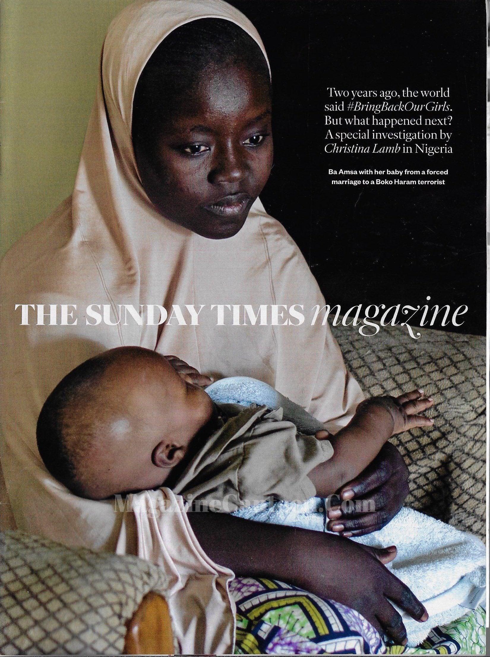 Sunday Times Magazine - Chris Martin Coldplay