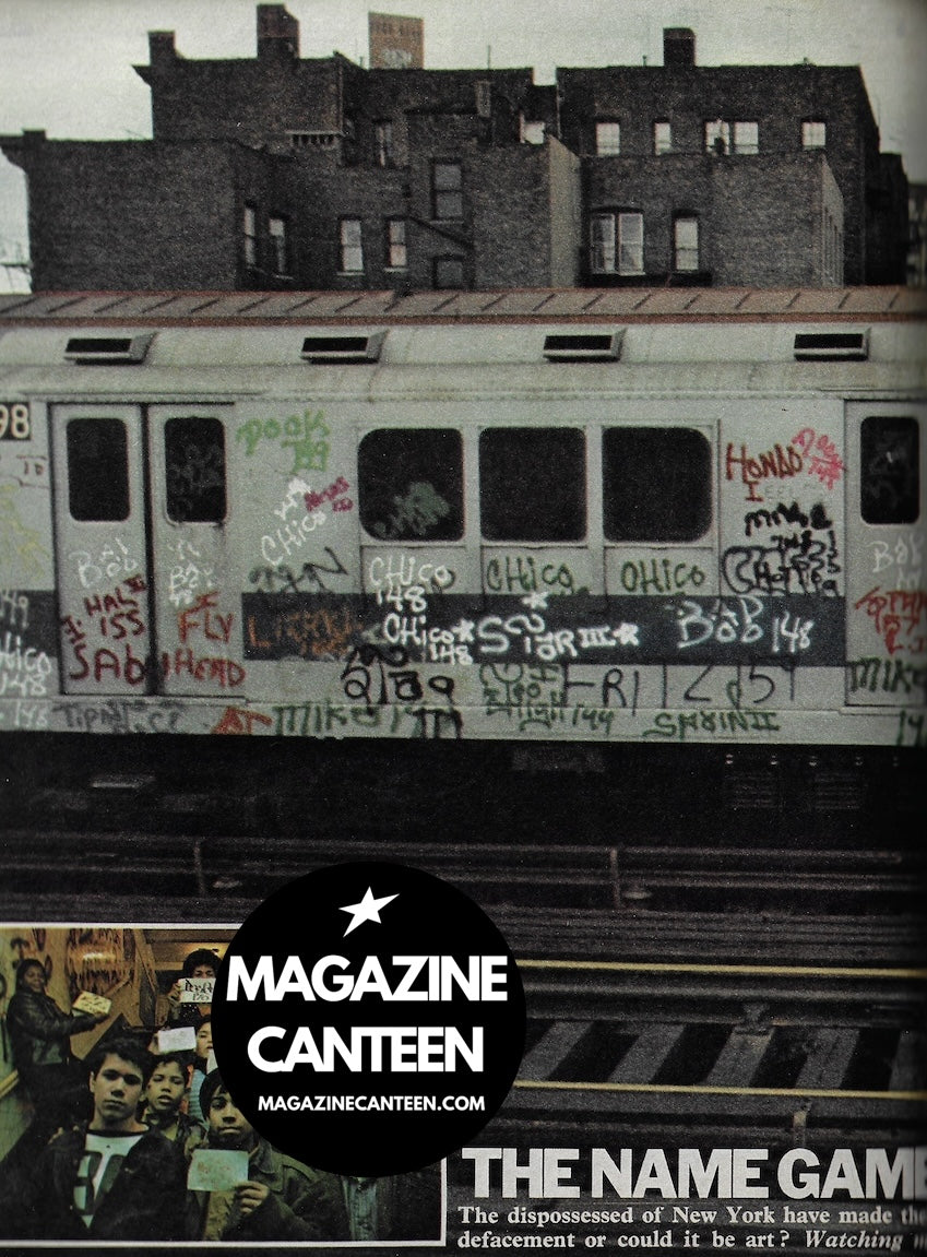 The Sunday Times Magazine - Watching My Name Go By Graffiti