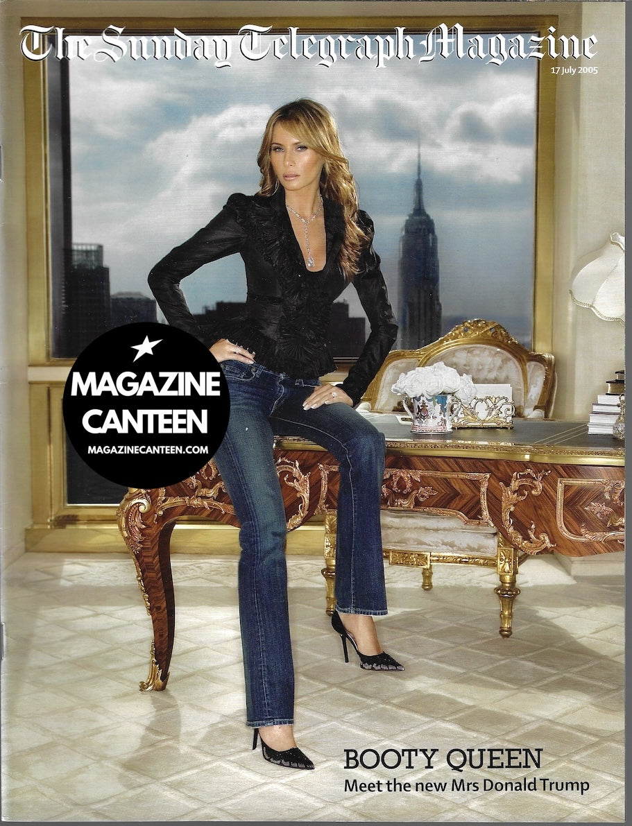 The Sunday Telegraph - Melania Trump 2005 rare