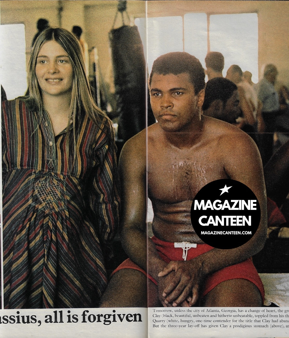 The Sunday Times Magazine - MUHAMMAD ALI Come Back Cassius