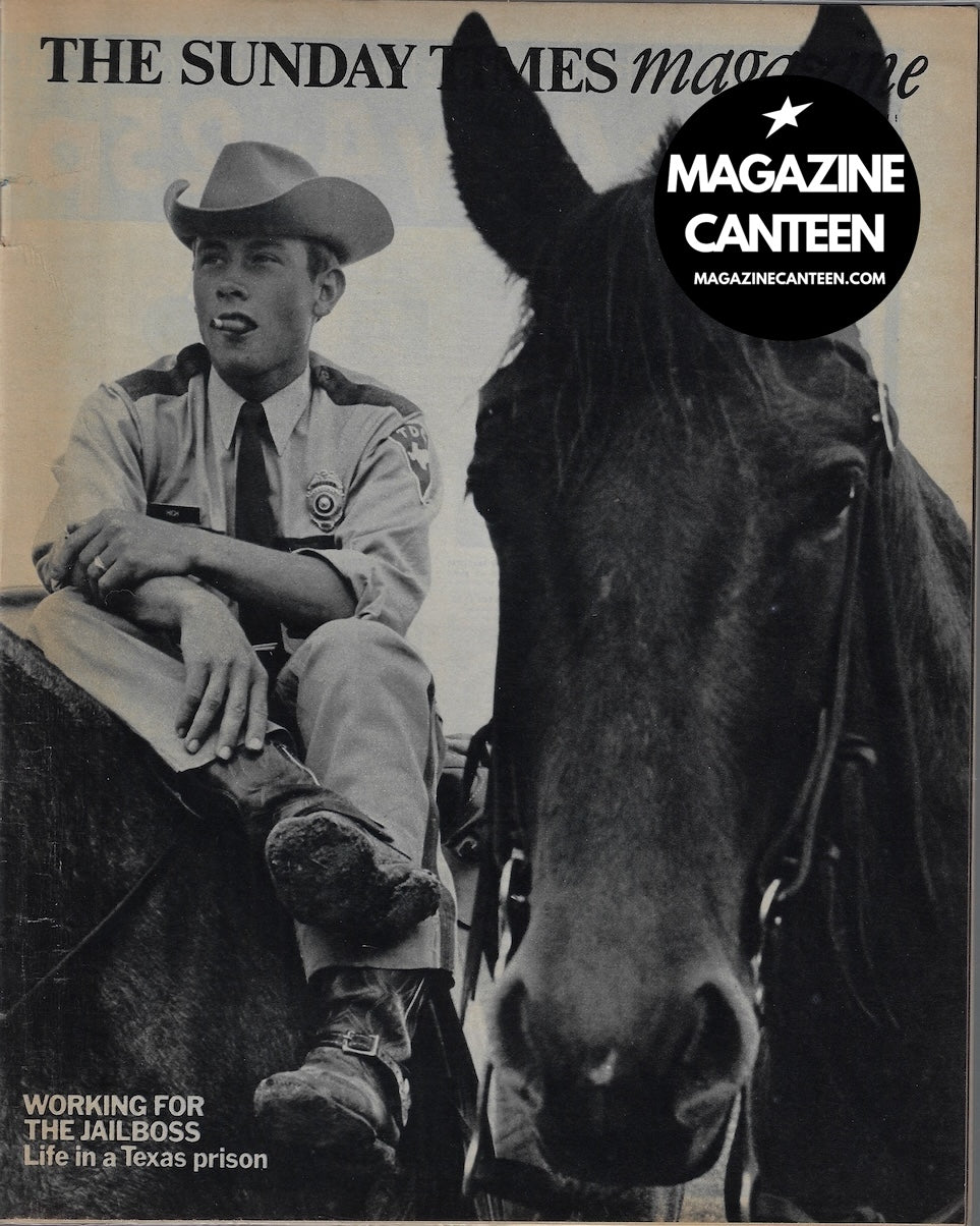 The Sunday Times Magazine - Texas Prisons SHANGRI LA HOTEL Brian Duffy 1972