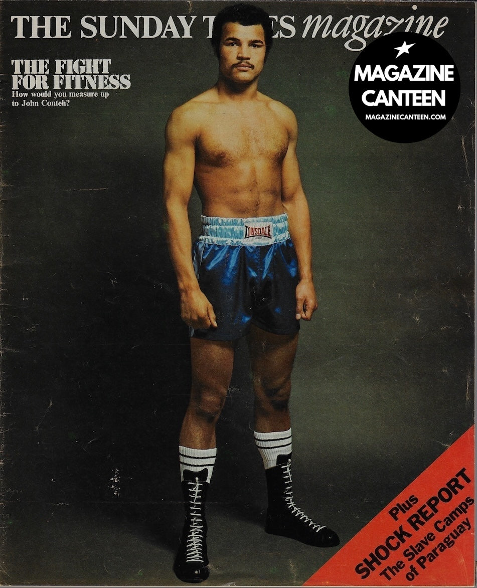 The Sunday Times Magazine - John Conteh DON MCCULLIN Paraguay