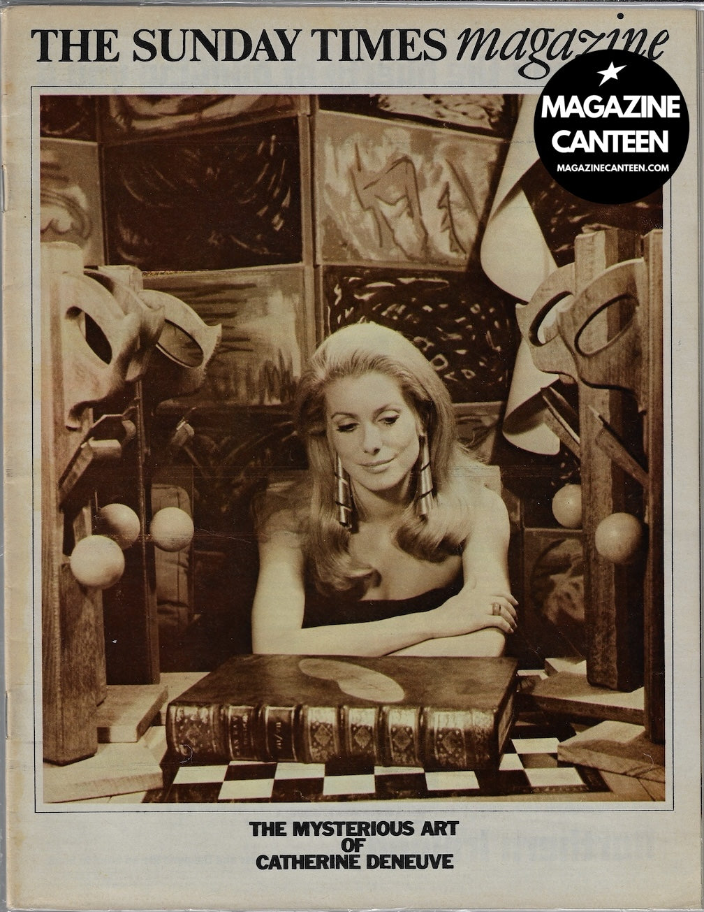 The Sunday Times Magazine - Catherine Deneuve JUST JAECKIN