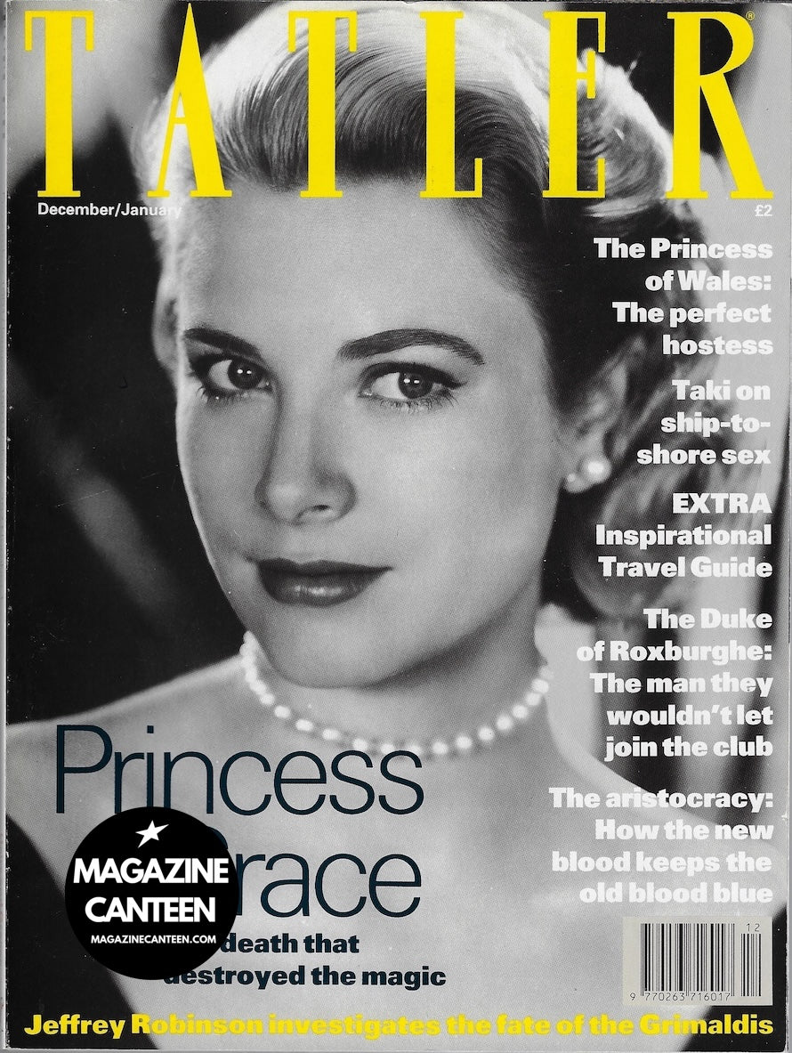 Tatler Magazine - GRACE KELLY Taki Theodoracopulos SAM SHEPARD