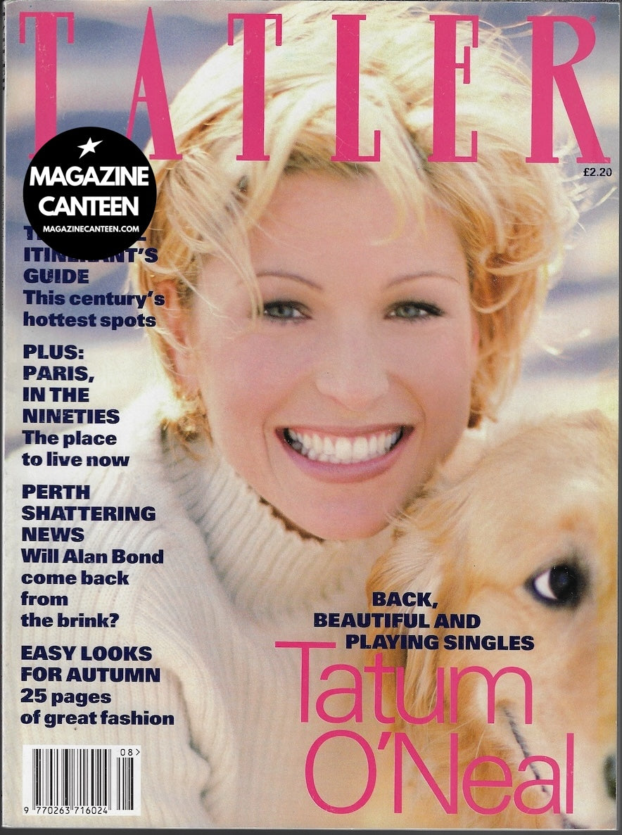 Tatler Magazine - TATUM O'NEAL John Swannell