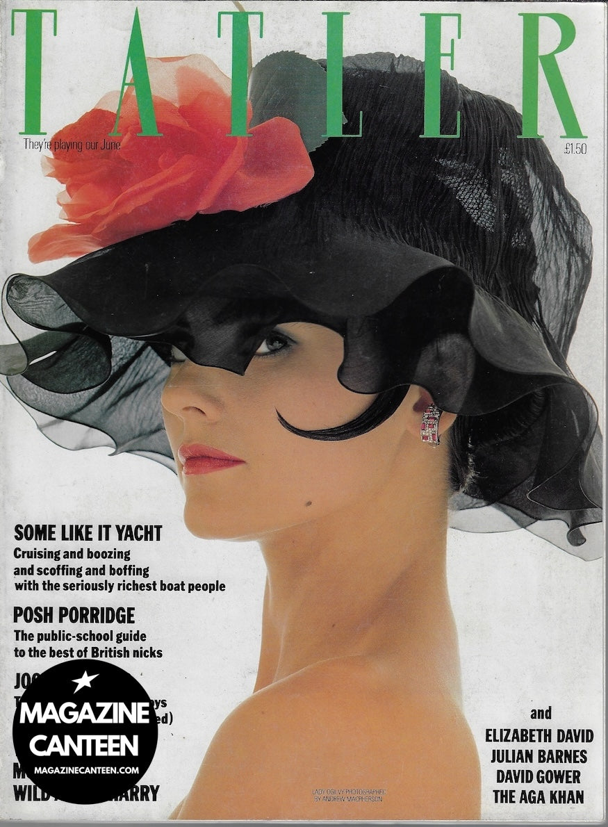 Tatler Magazine - LADY OGILVY Andrew MacPherson ROBERT MAPPLETHORPE