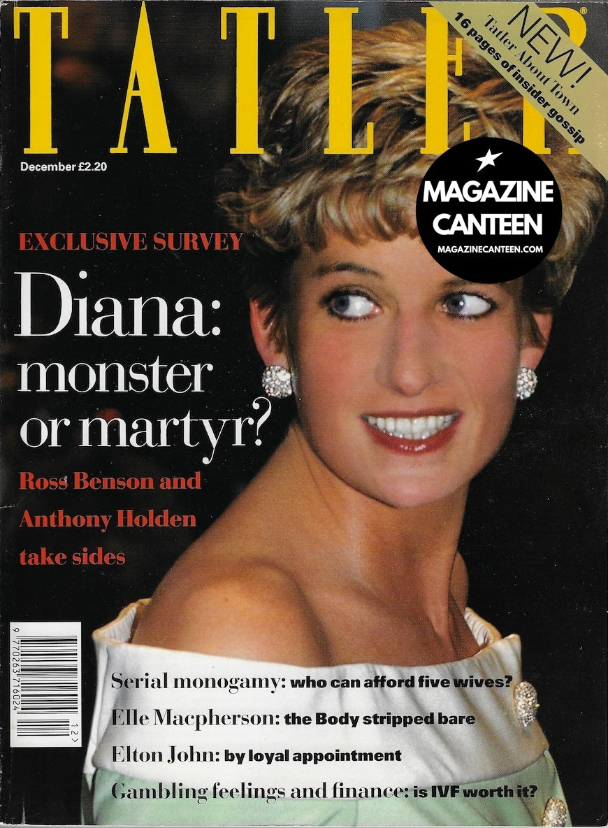 Tatler Magazine - Princess Diana LISA B Elle MacPherson