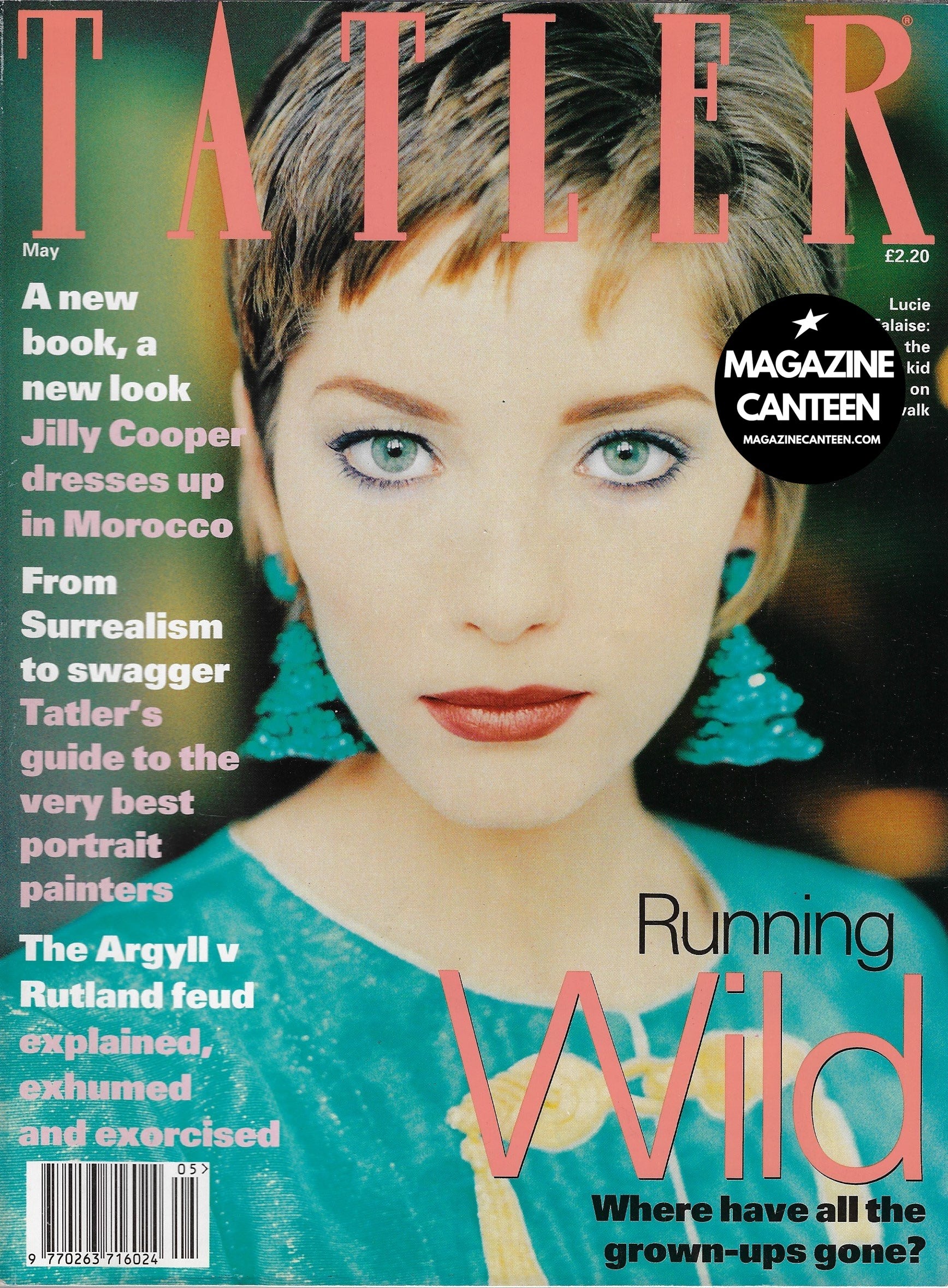 Tatler Magazine - LUCIE De La Falaise LOU LOU Margaret Campbell