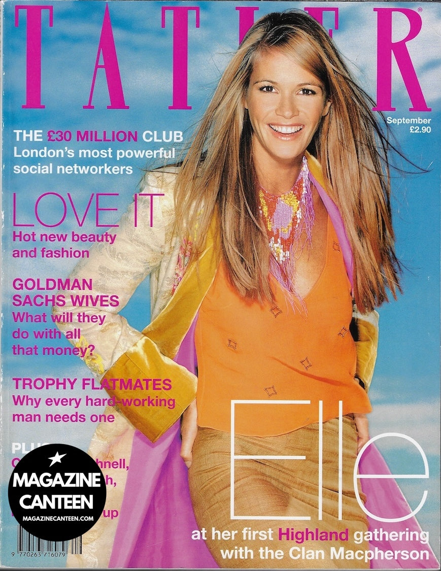 Tatler Magazine - Elle MacPherson