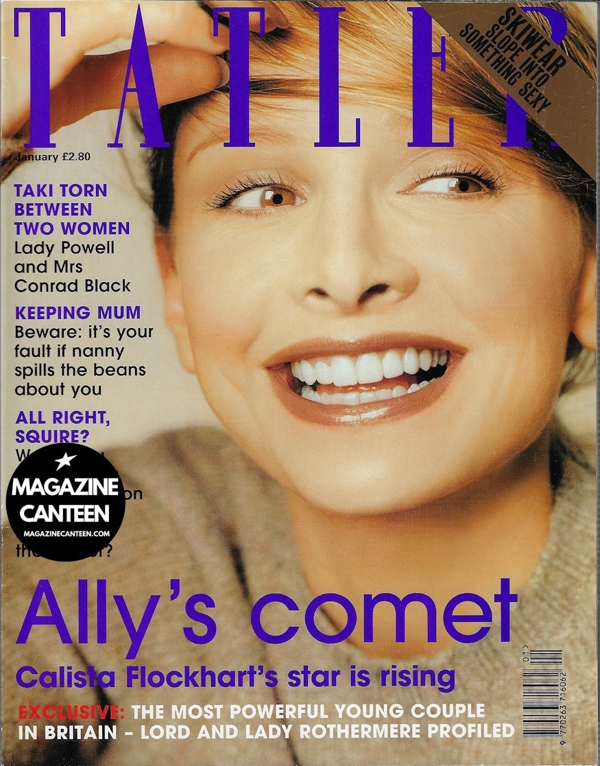 Tatler Magazine - Calista Flockhart