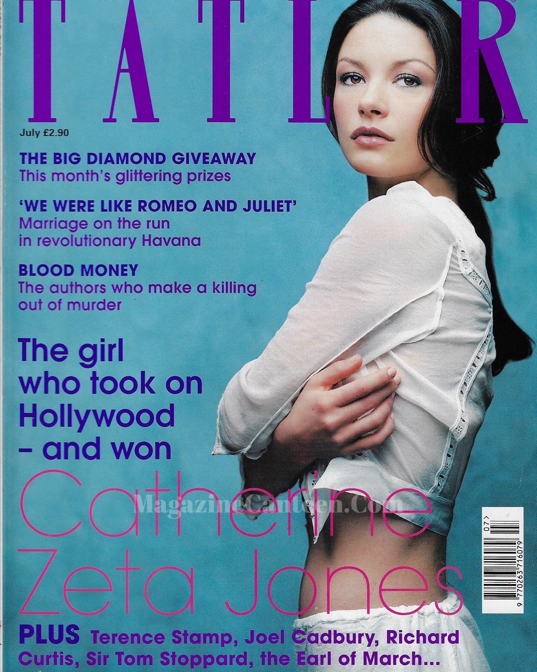Tatler Magazine - Catherine Zeta Jones