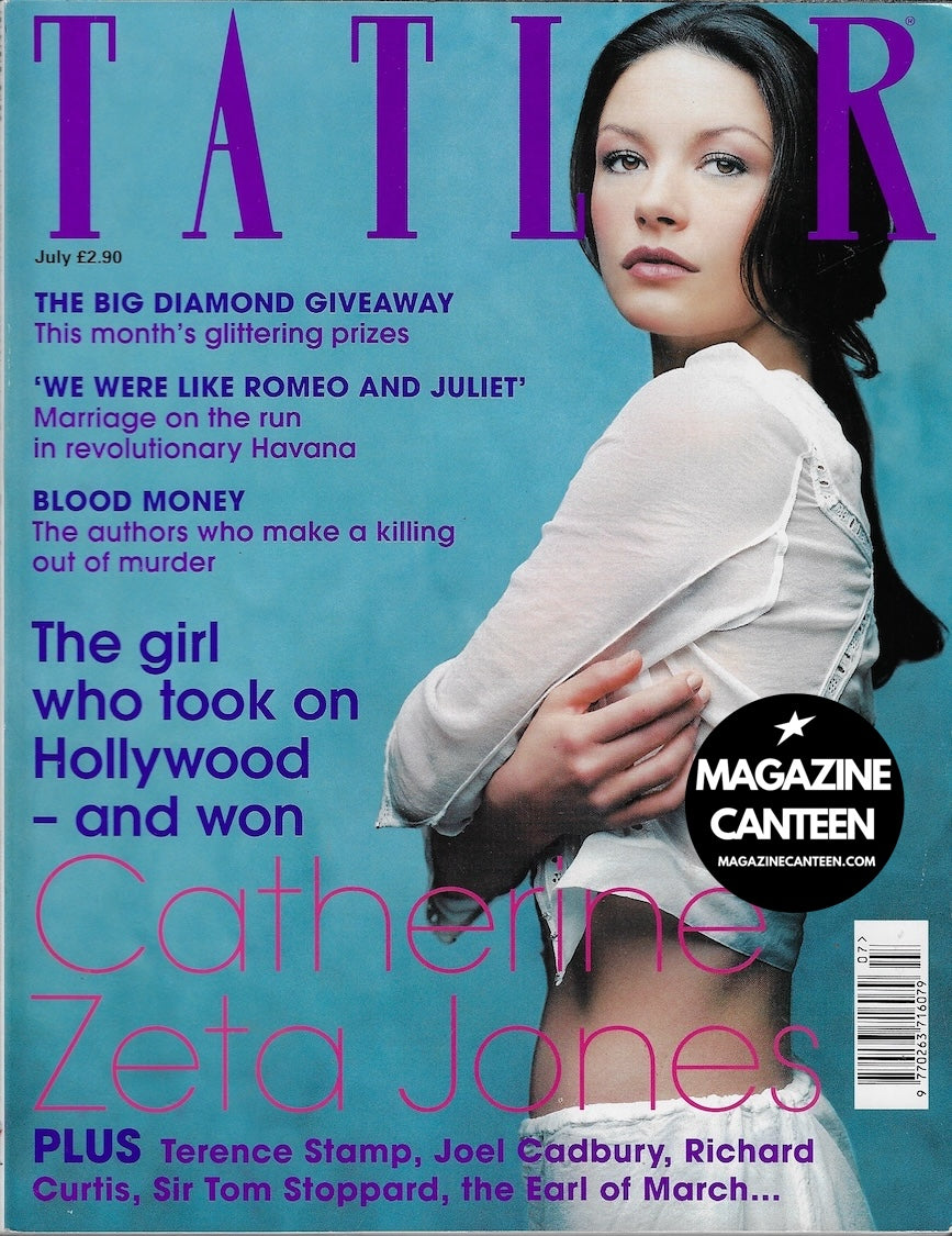 Tatler Magazine - Catherine Zeta Jones