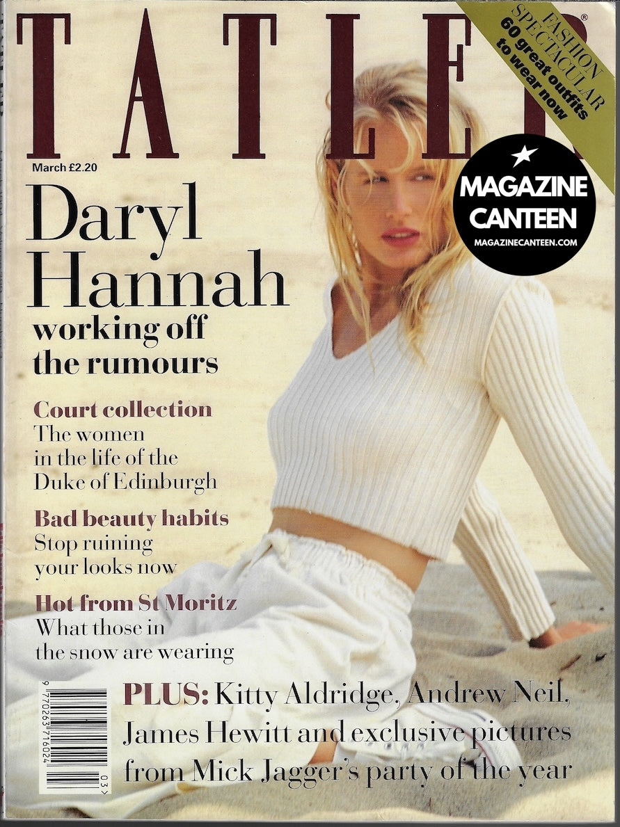 Tatler Magazine - Daryl HANNAH