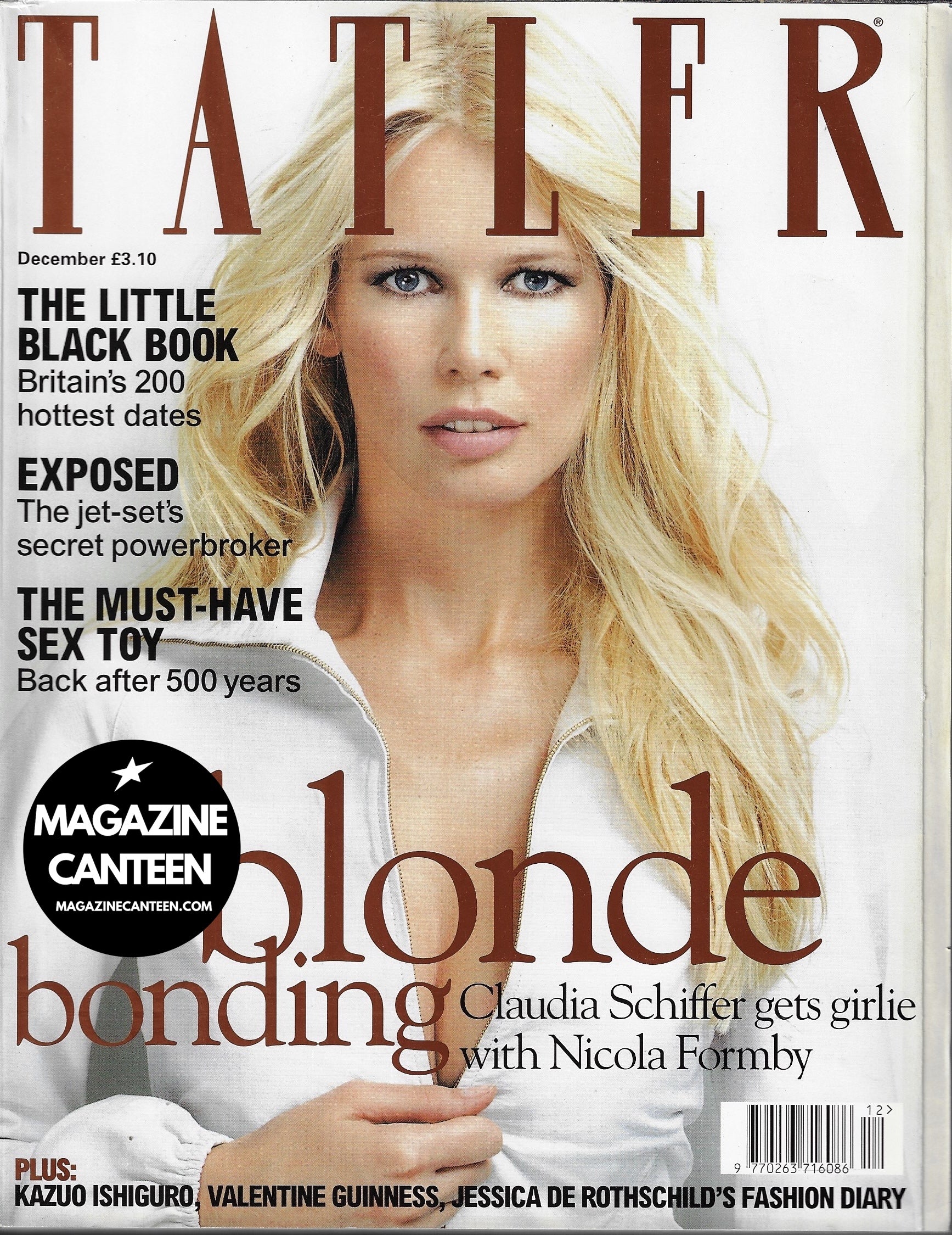 Tatler Magazine - Claudia Schiffer