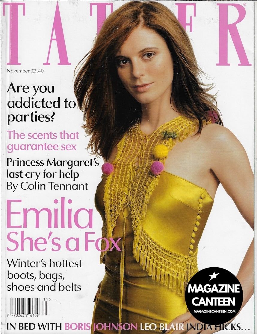 Tatler Magazine - Emilia Fox