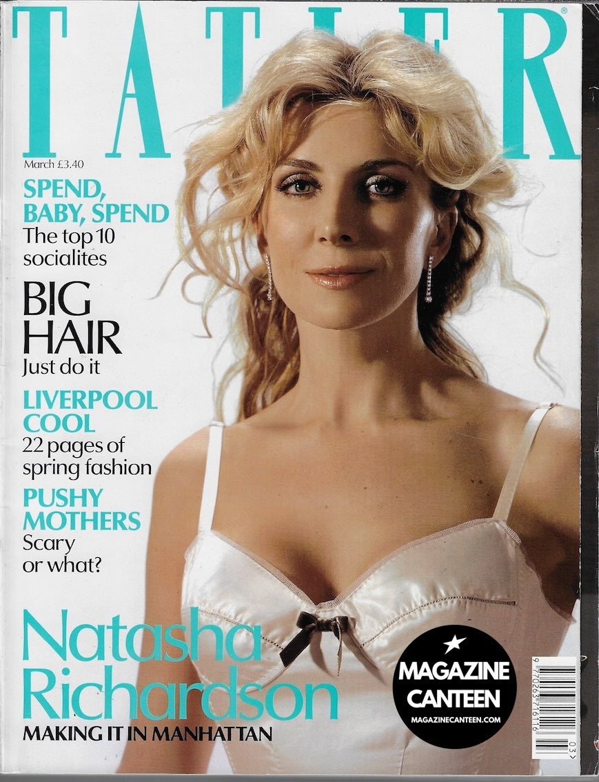 Tatler Magazine - Natasha Richardson