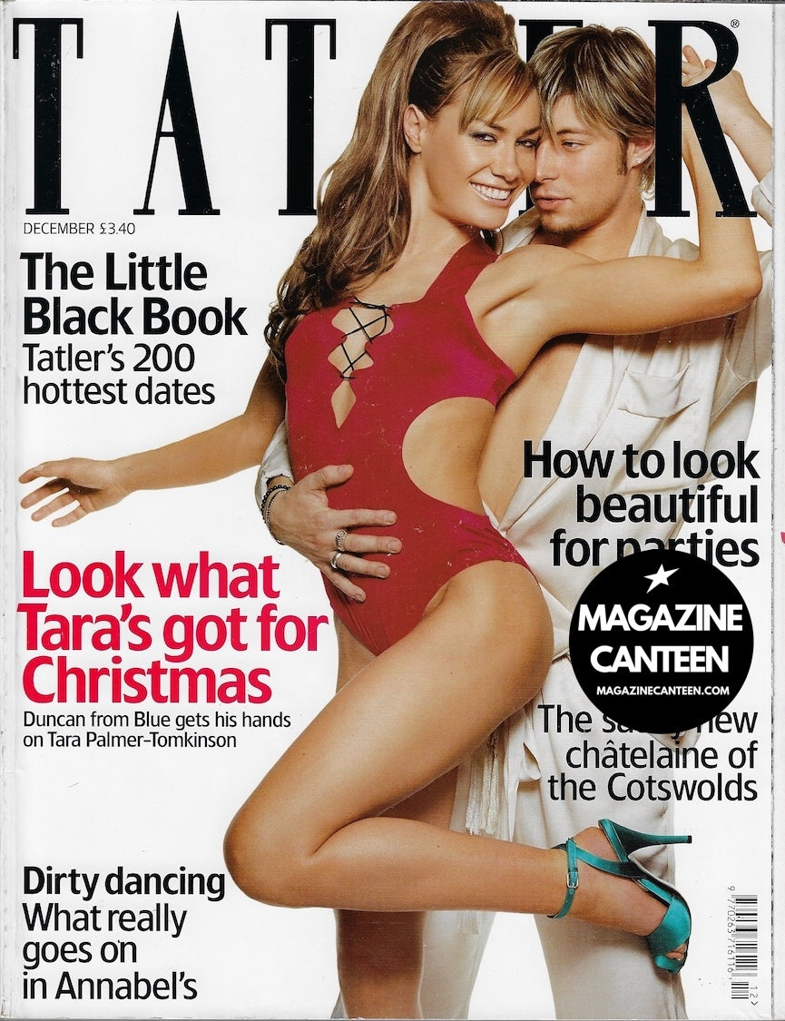 Tatler Magazine - Duncan James BLUE Tara Palmer Tomkinson