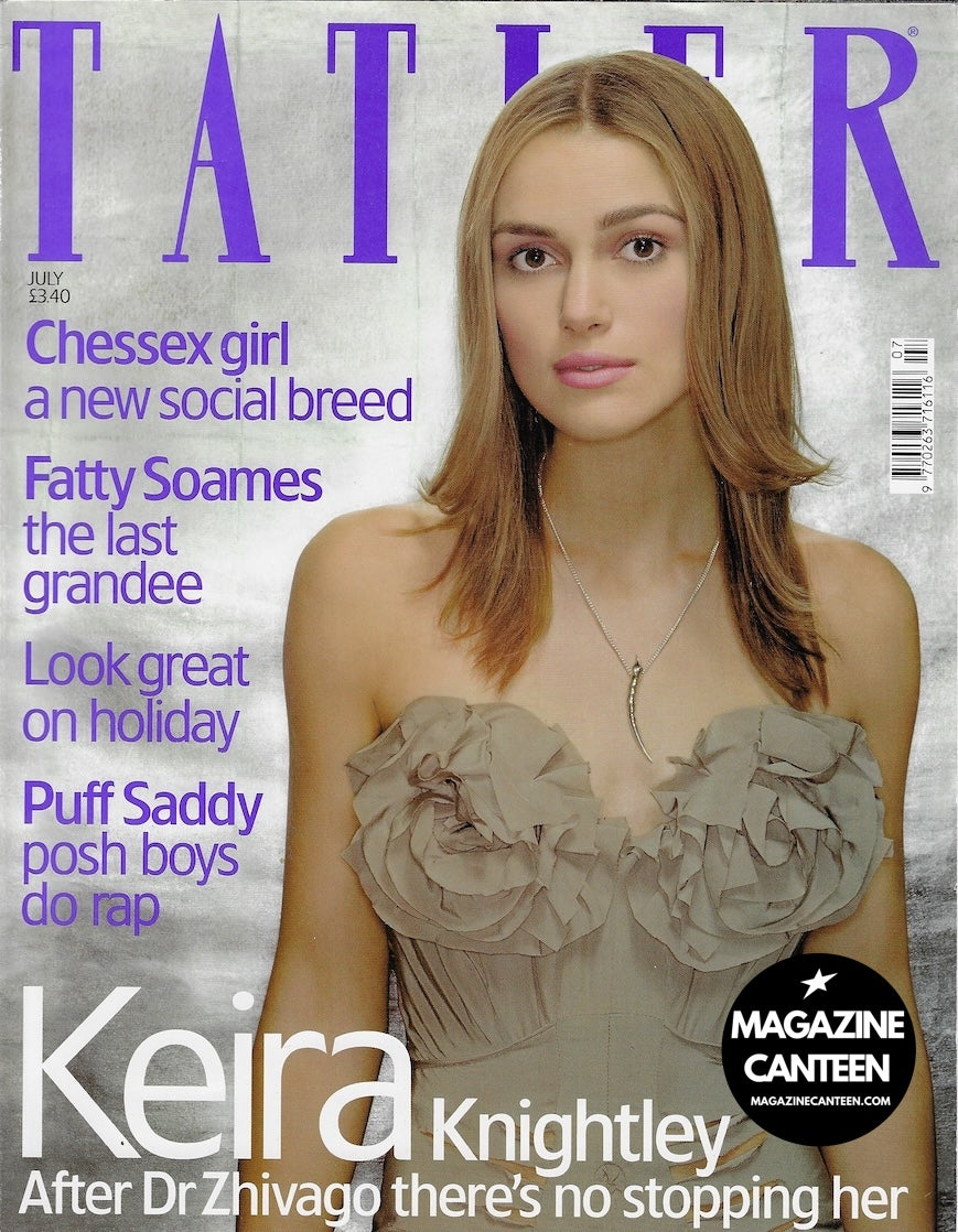 Tatler Magazine - Keira Knightley