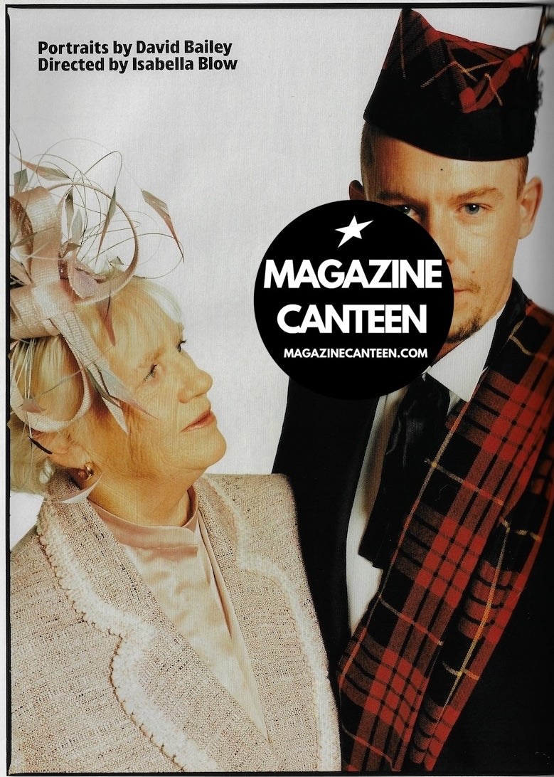 Tatler Magazine - ALEXANDER MCQUEEN Lean Mean DAVID BAILEY