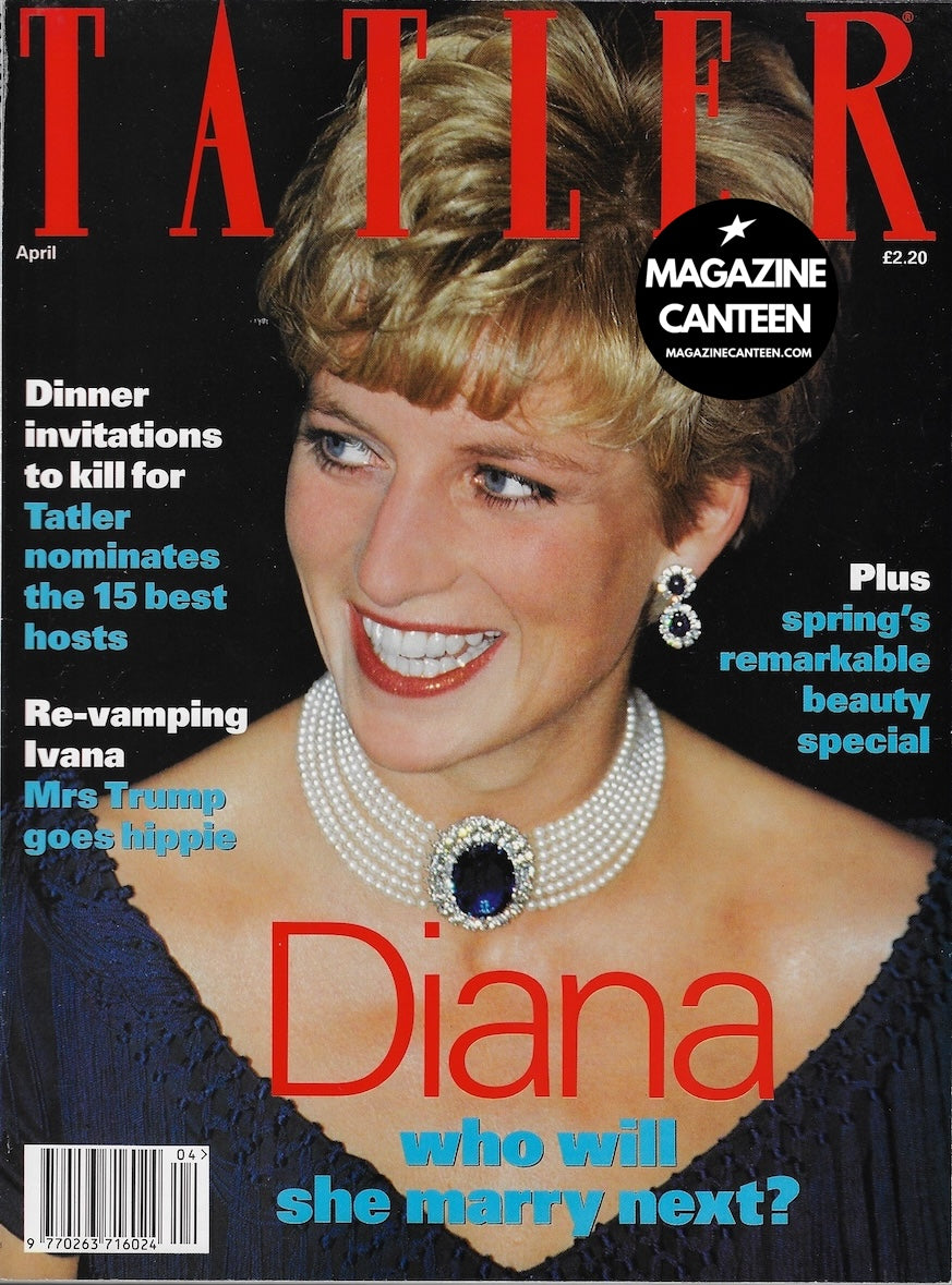 Tatler Magazine - Princess Diana Terry O'Neill Ivana Trump