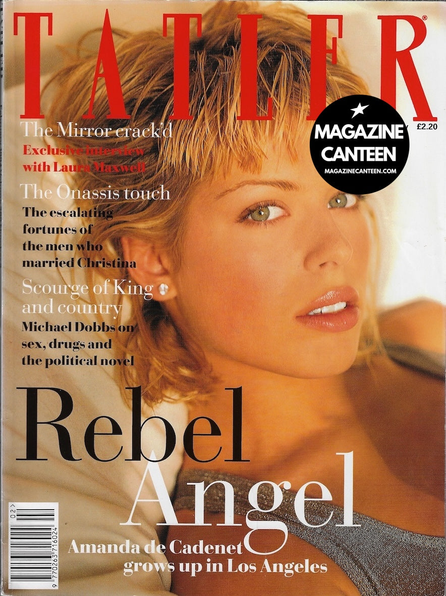 Tatler Magazine - Amanda De Cadenet 1994