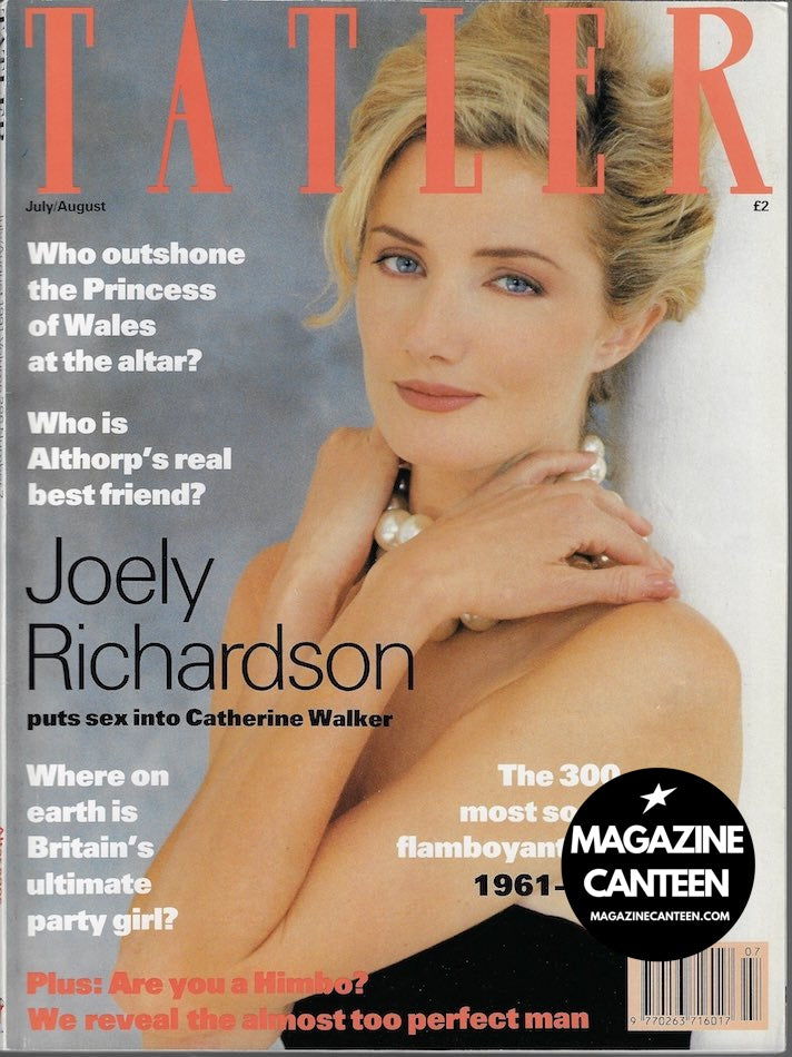 Tatler Magazine - Joely Richardson JOHN SWANNELL Tim Jeffries