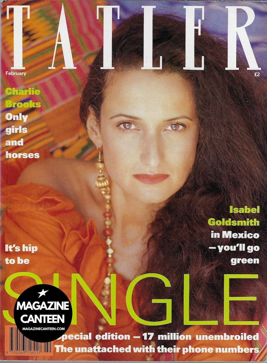 Tatler Magazine - Isabel GOLDSMITH Emily Mortimer SOFIA Coppola