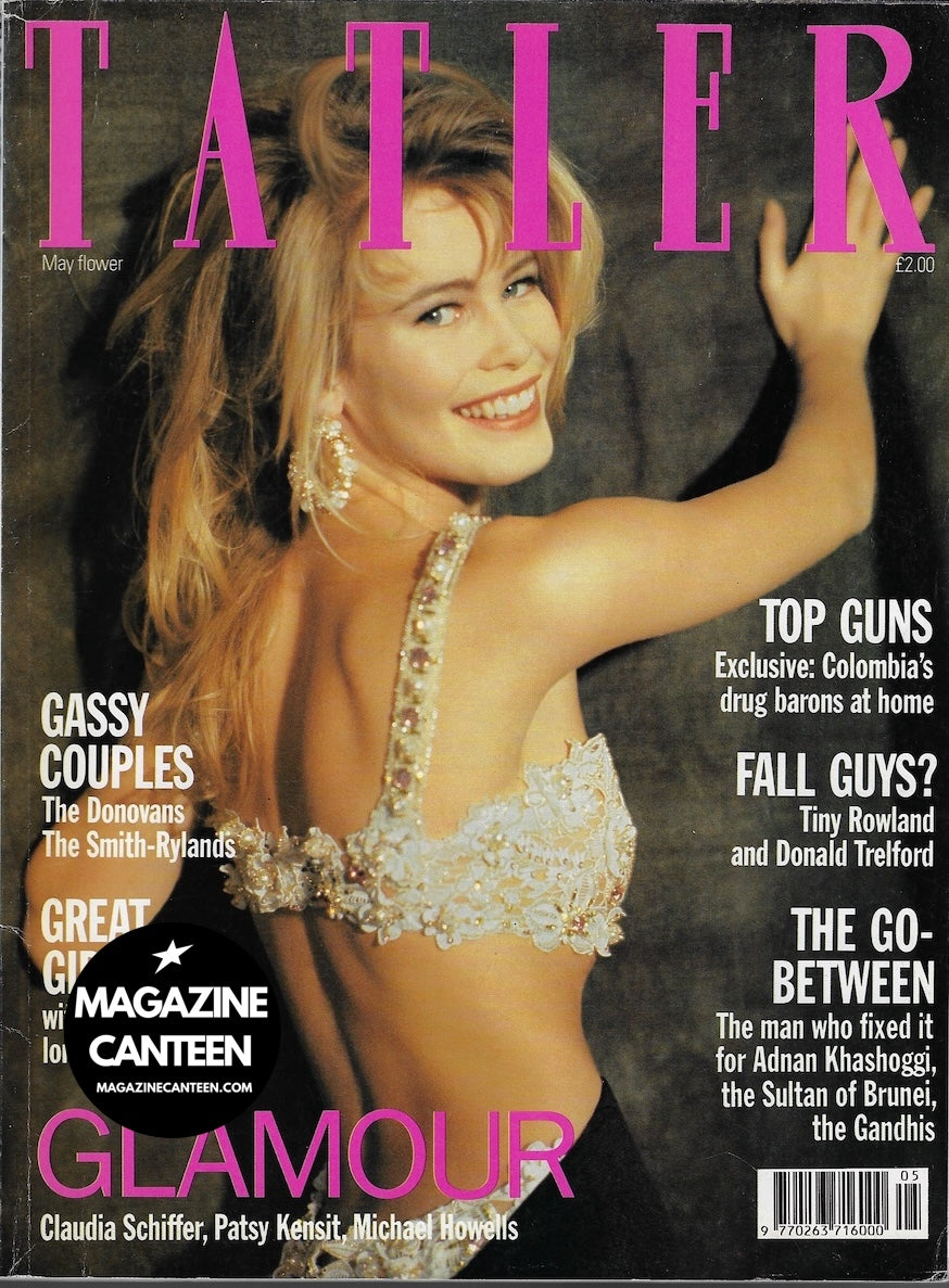 Tatler Magazine - Claudia Schiffer PATSY KENSIT Milla Jovovich