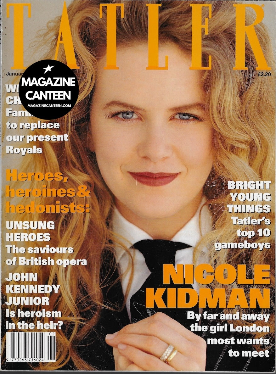 Tatler Magazine - Nicole Kidman KATE MOSS Corinne Day