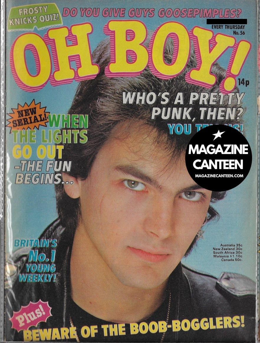 Oh Boy Magazine - JON MOSS Culture Club
