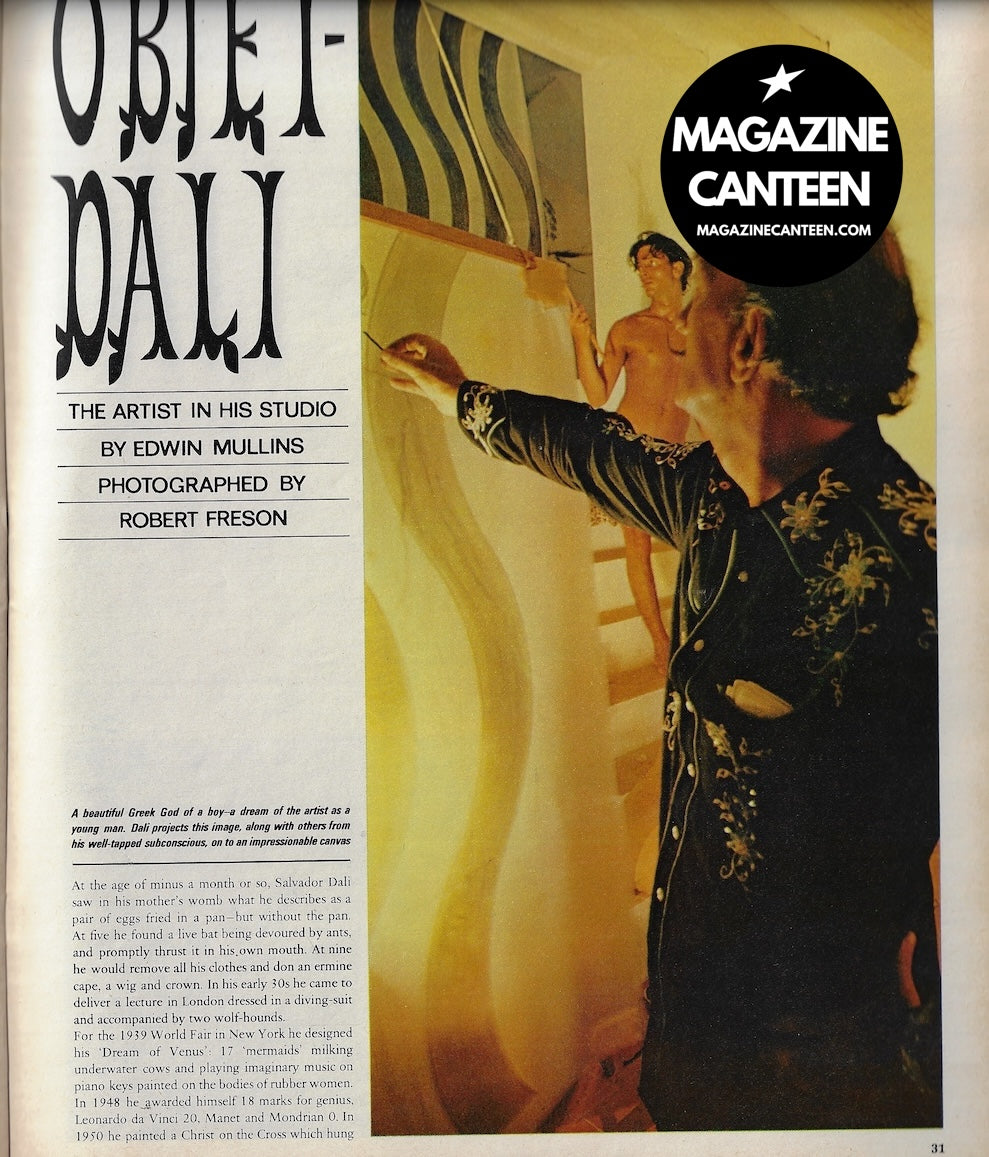 The Telegraph Magazine - Salvador Dali Robert Freson