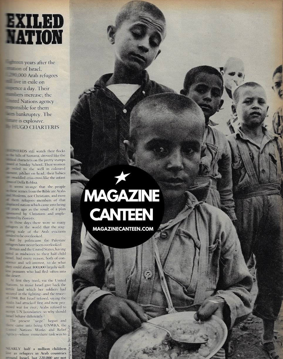 The Telegraph Magazine - Don McCullin ARABIA Exiled Nation