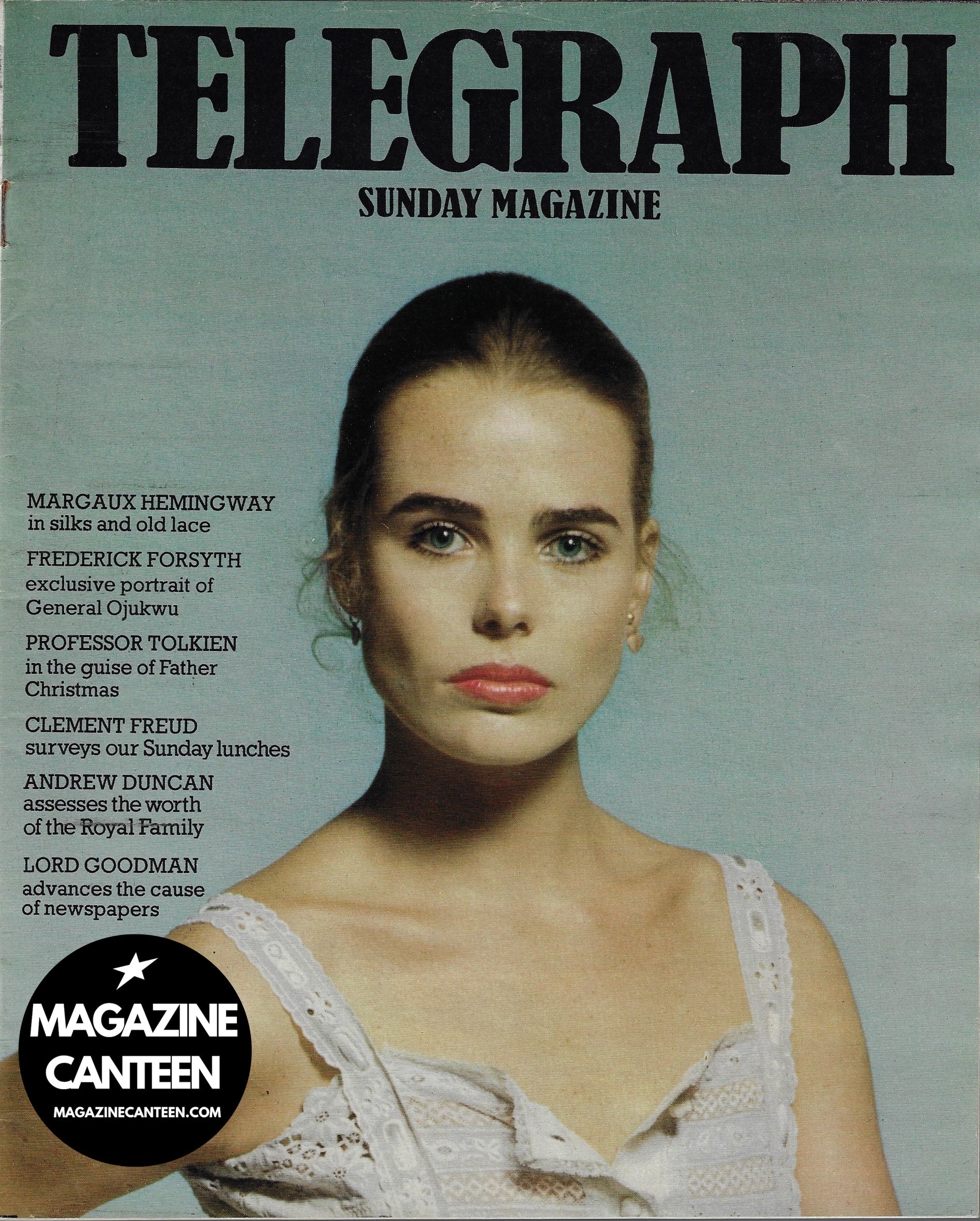 The Telegraph Magazine - Margaux Hemingway JRR Tolkien