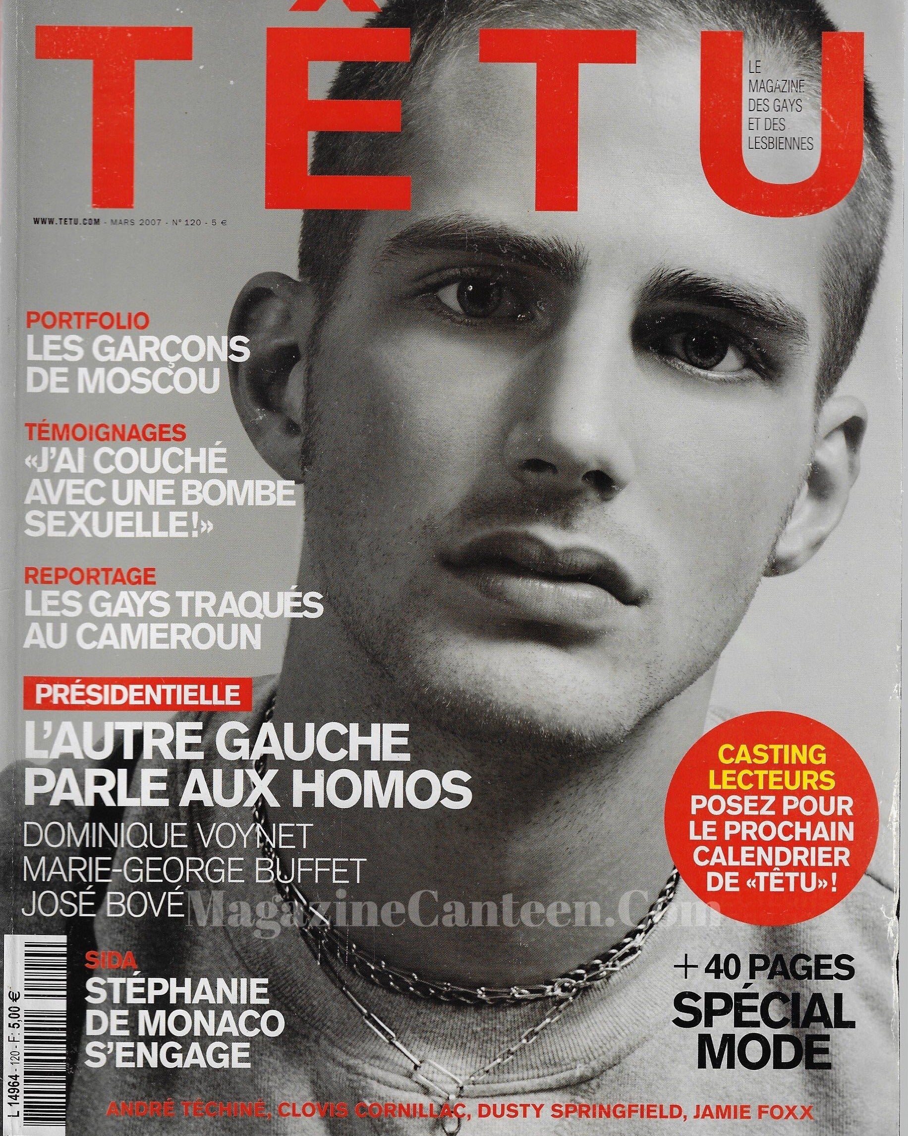 Tetu Magazine - Matt Loewen naked