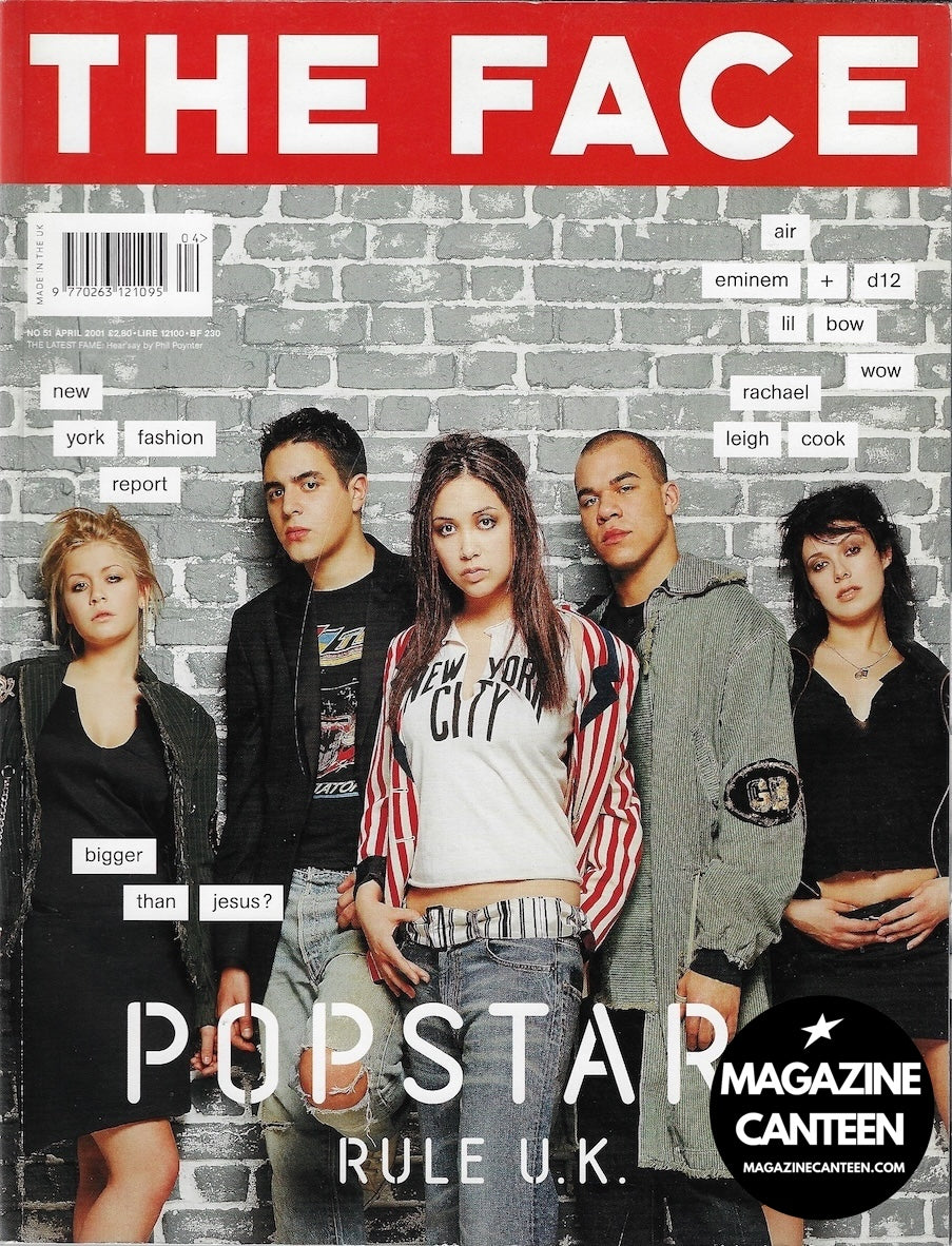 The Face Magazine 2001 - Hearsay KYM MARSH Colin Farrell AIR