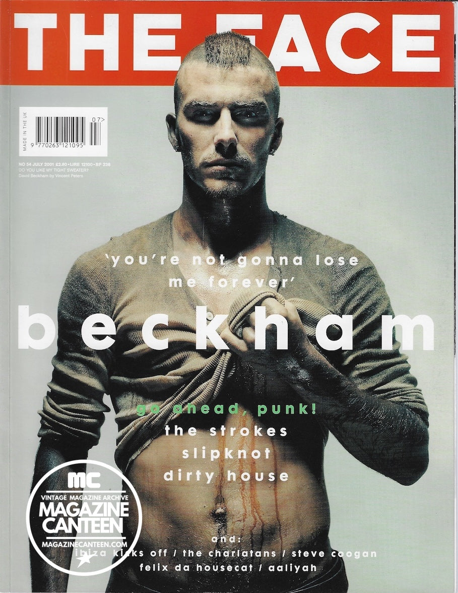 The Face Magazine 2001 - DAVID BECKHAM The Strokes TONY WARD