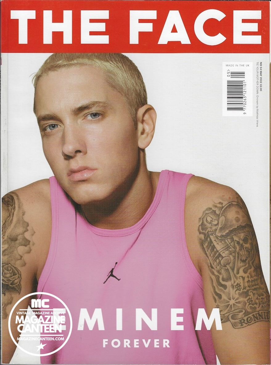 The Face Magazine 2002 - EMINEM Pink Withdrawn RARE Cover