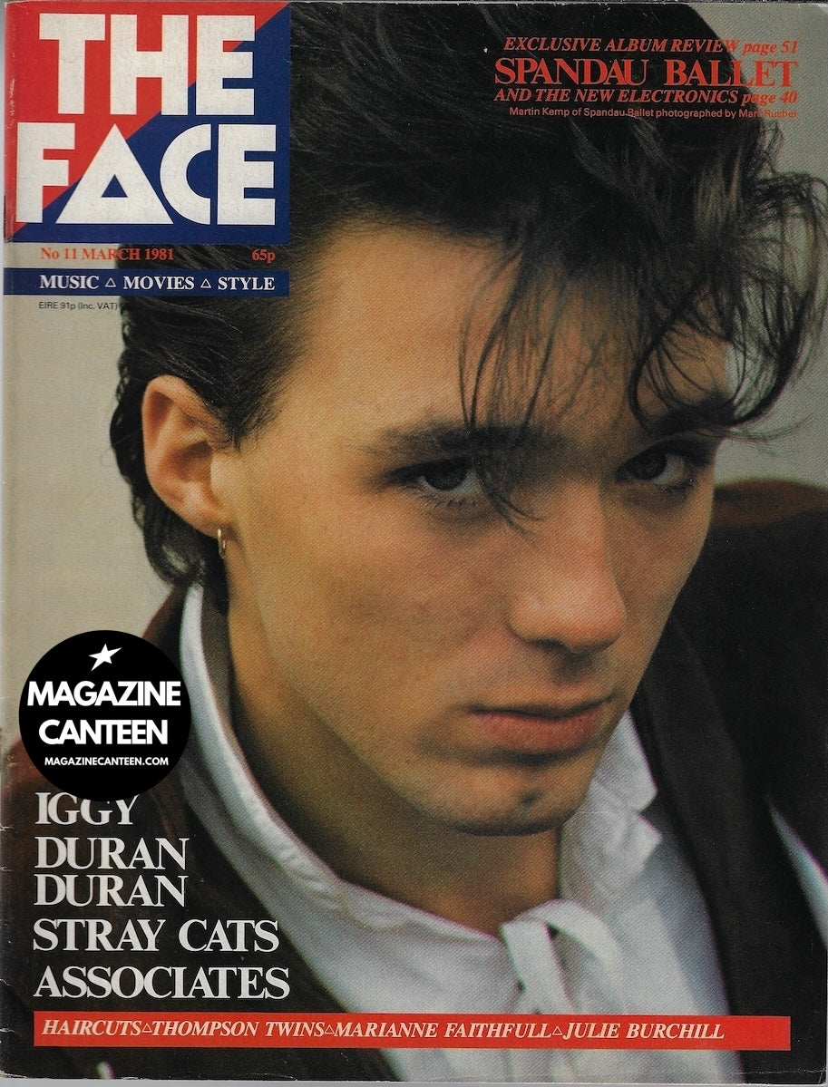 The Face Magazine 1981 - Martin Kemp Duran Duran Stray Cats