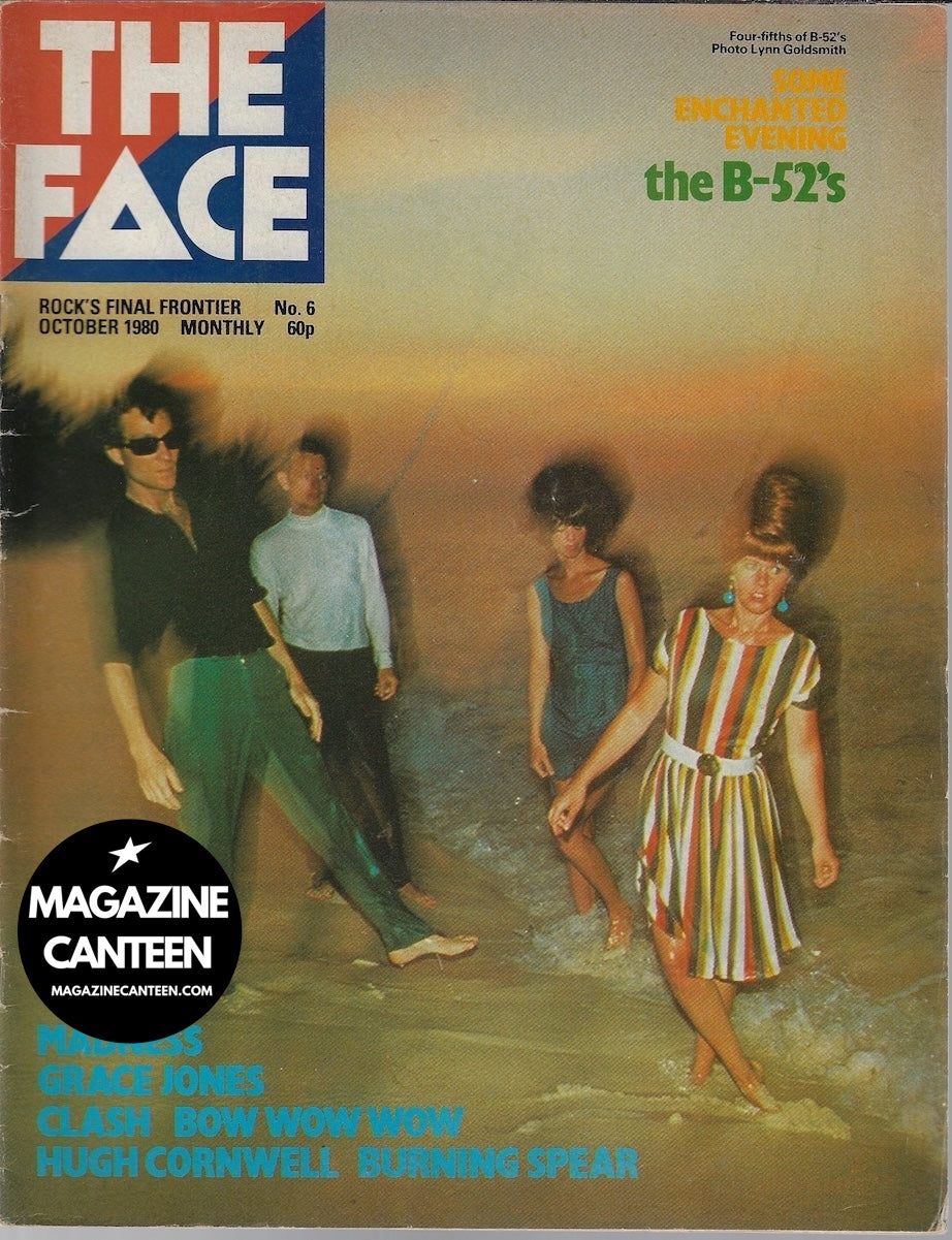 The Face Magazine 1980 - The B-52's Spandau Ballet Grace Jones