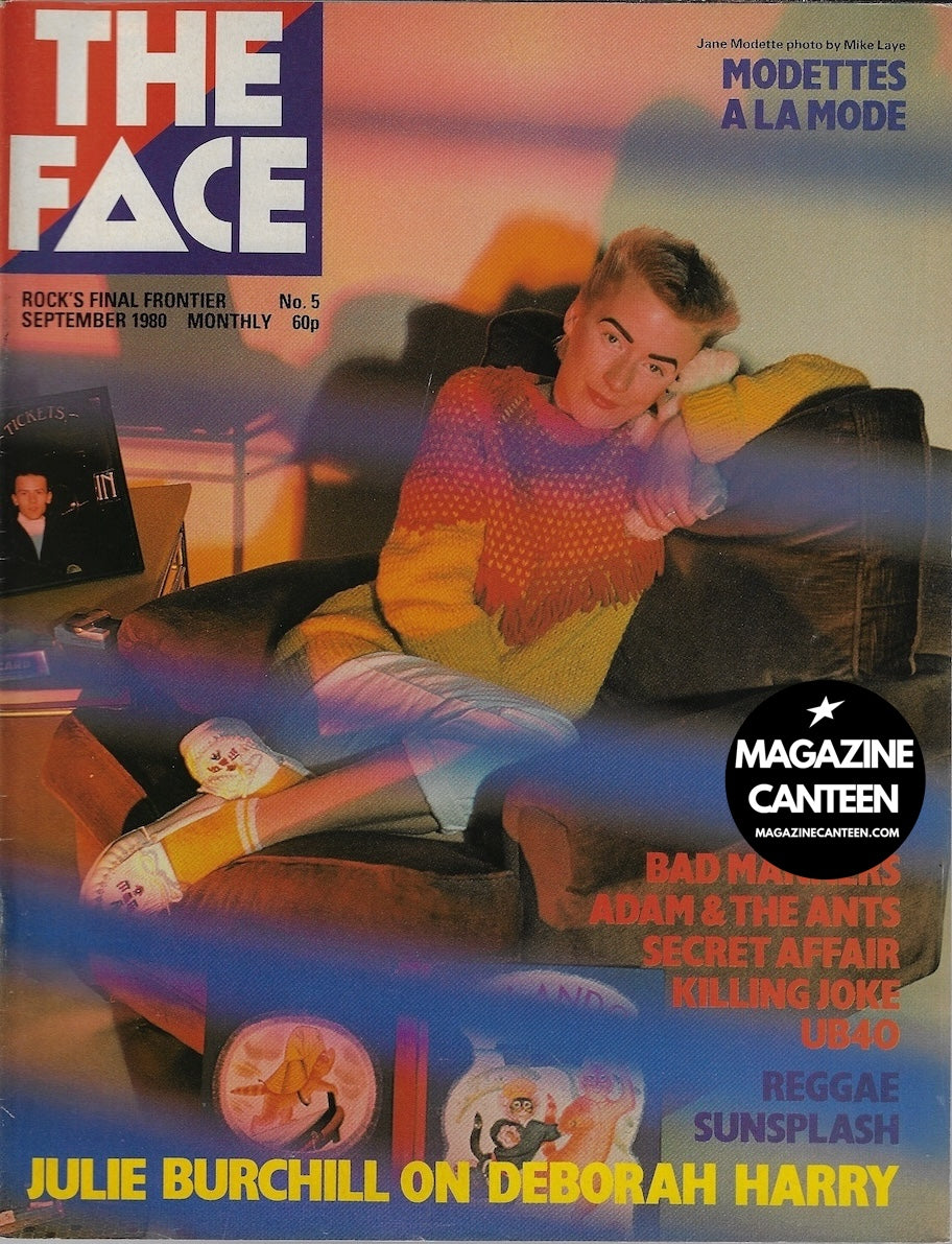 The Face Magazine 1980 - Jane Modette Debbie Harry Adam Ant