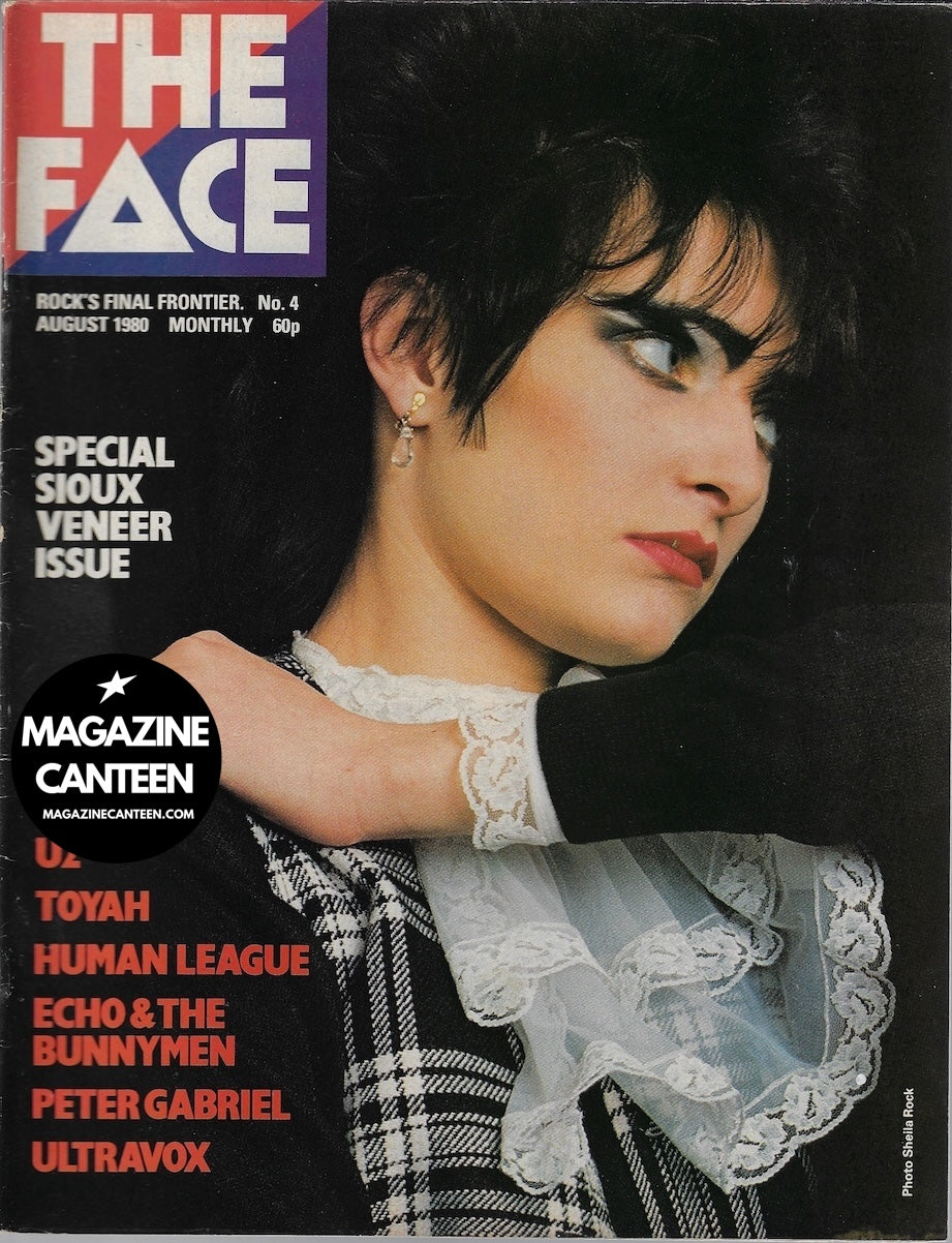 The Face Magazine 1980 - Siouxsie Sioux PETER GABRIEL Toyah U2
