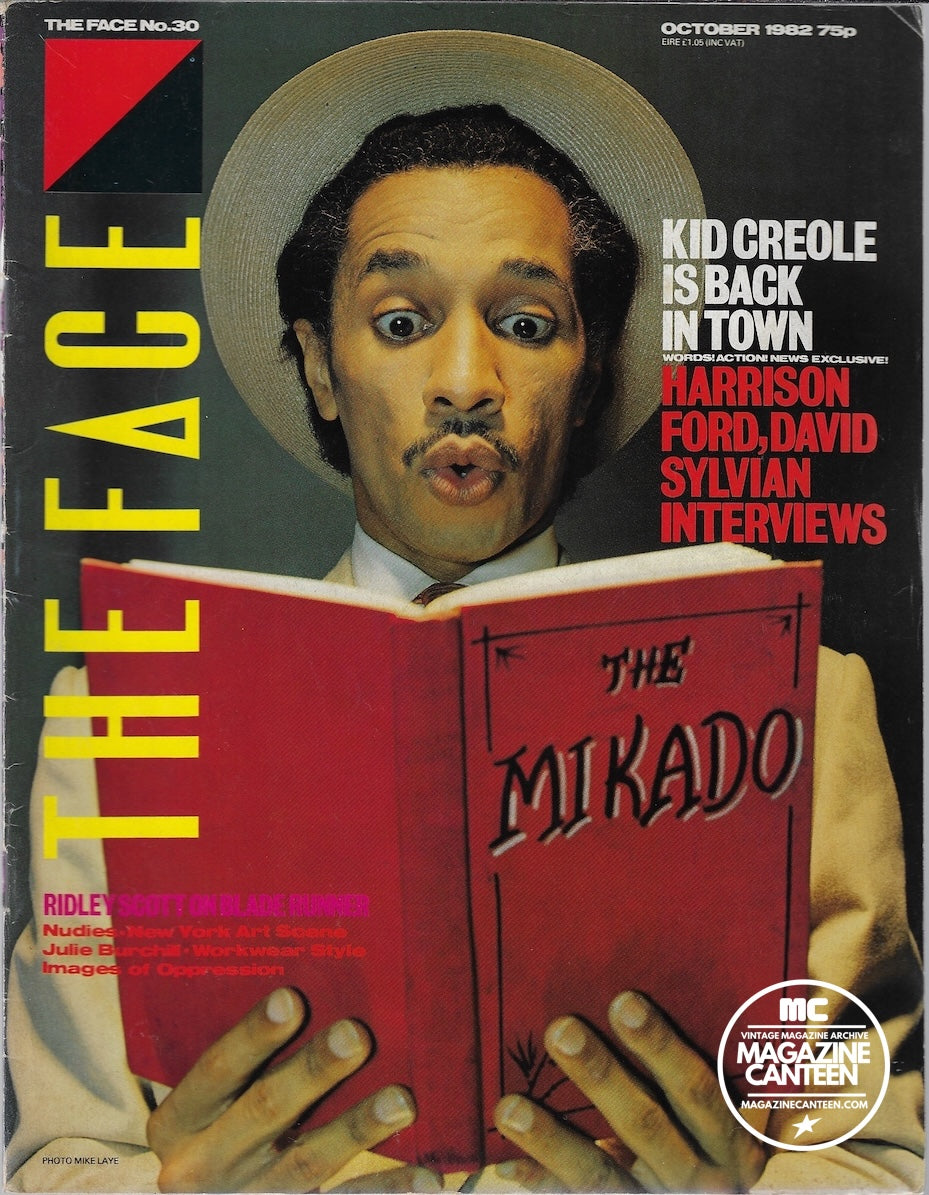 The Face Magazine 1982 - Kid Creole Harrison Ford