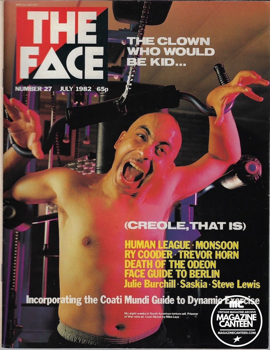 The Face Magazine 1982 - Kid Creole The Human League